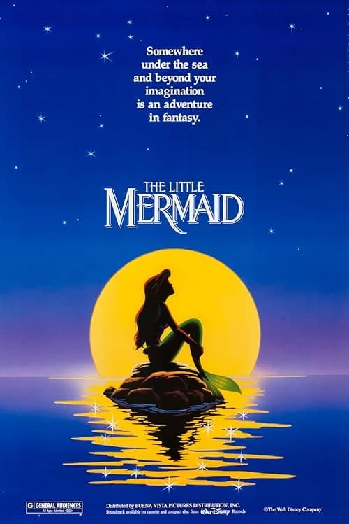 The Little Mermaid film posteri