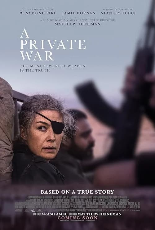 A Private War film posteri