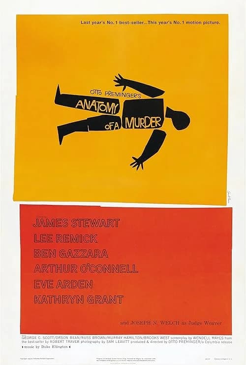 Anatomy of a Murder film posteri