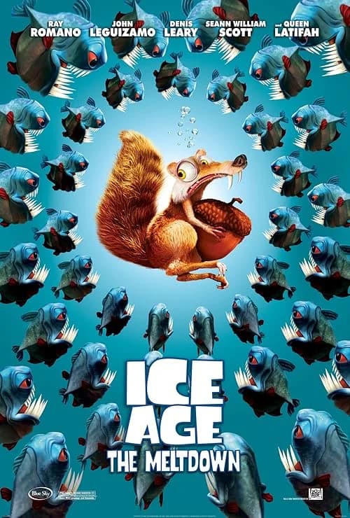 Ice Age: The Meltdown film posteri