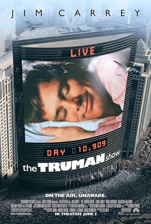 The Truman Show film posteri